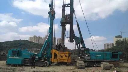 创新突破，智造未来 山河智能全球首台自行式全回转全套管钻机成功首钻